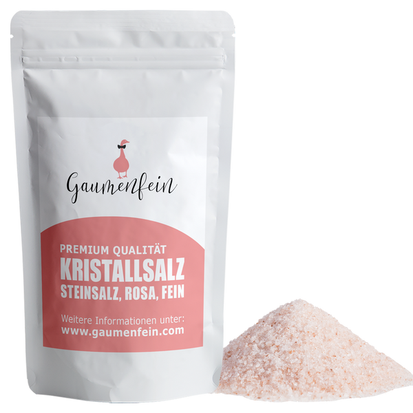 Kristallsalz, Steinsalz Rosa Fein (bekannt als Himalaya Salz)